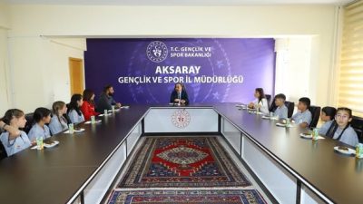 Aksaray Gençlik ve Spor İl Müdürü Aslan Yıldız, 4 Mayıs