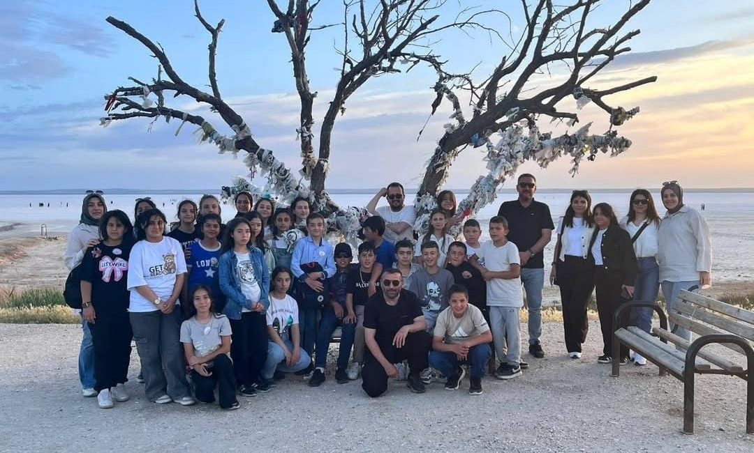 Aksaray Gençlik Merkezi’nin organizasyonuyla Ihlara Atatürk Ortaokulu öğrencileri, “Merkezim Her