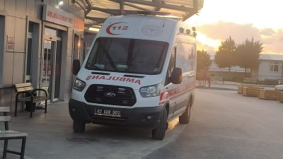 Konya’nın Beyşehir ilçesinde tartıştığı kişi tarafından silahla vurulan kişi yaralandı.