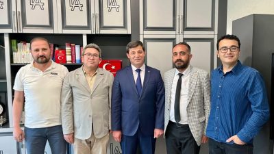 Aksaray Baro Başkanı Av. Erçin Mevlüt Düzgün ve Başkan Yardımcısı