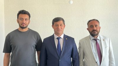 Aksaray Baro Başkanı Av. Erçin Mevlüt Düzgün ve Başkan Yardımcısı