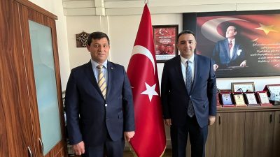 Aksaray Baro Başkanı Av. Erçin Mevlüt Düzgün ve beraberindeki baro