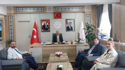 Aksaray Baro Başkanı Av. Erçin Mevlüt Düzgün ve beraberindeki heyet,