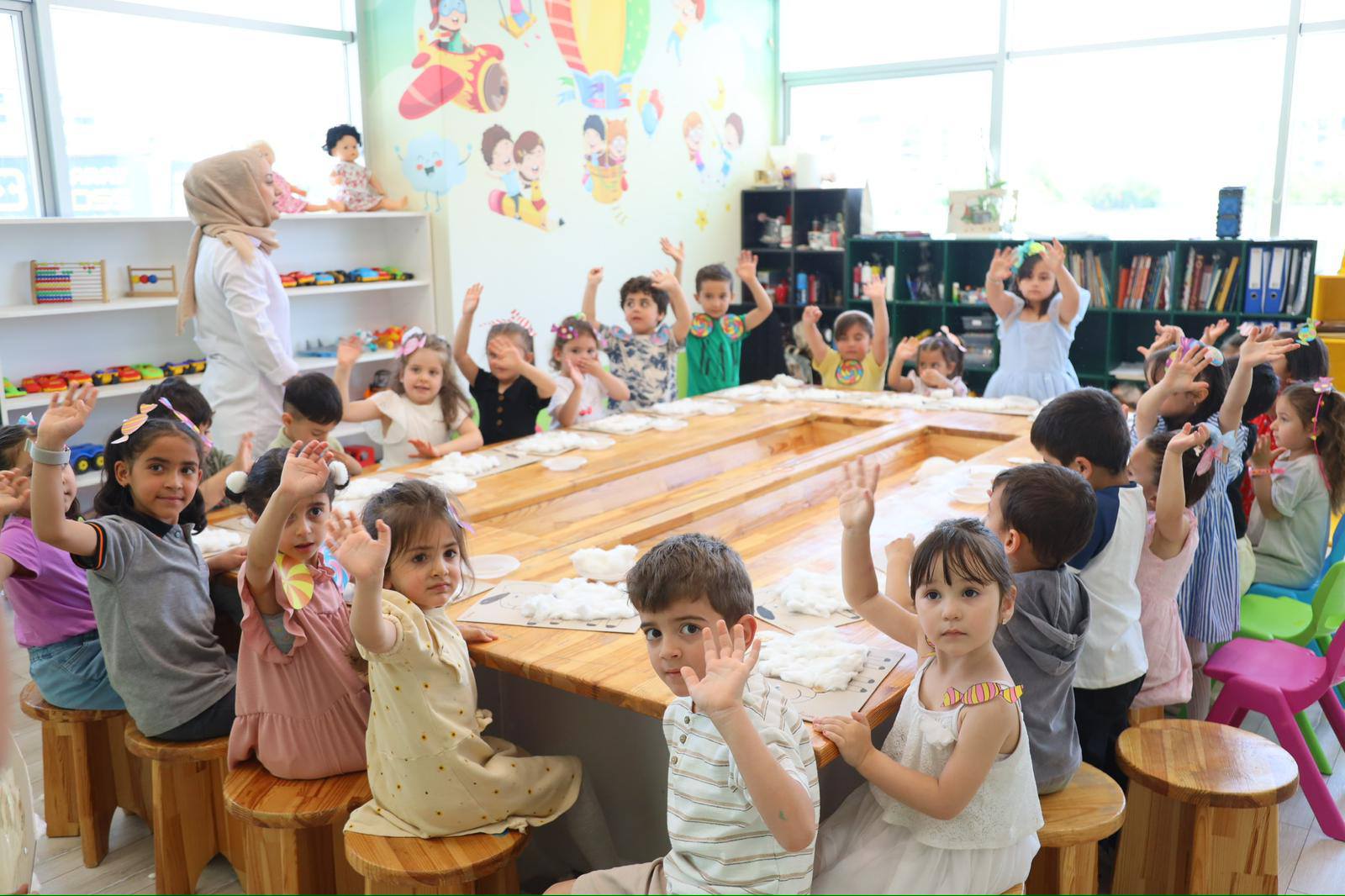 Aksaray Belediyesi Kadın Aktivite Merkezi, 3-6 yaş oyun odasında düzenlenen