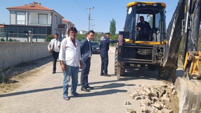 Sarıyahşi Belediyesi, doğalgaz çalışmaları nedeniyle yıpranan yolların onarımına başladı. Kurtuluş,