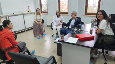 Eğitim-Bir-Sen Aksaray Şube Başkanı Murat Görmez, sendikal çalışmalar kapsamında Şehit
