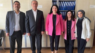 Eğitim-Bir-Sen Aksaray Şube Başkanı Murat Görmez, Gülağaç ilçesindeki çeşitli okulları