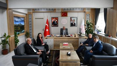 Eğitim Sen Genel Başkanı Kemal Irmak ve Aksaray Şube Başkanı