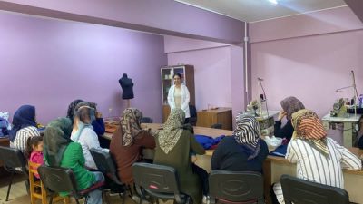 Sultanhanı Kaymakamlığı koordinesinde, Dr. Hüseyin Ağır İlçe Devlet Hastanesi personeli