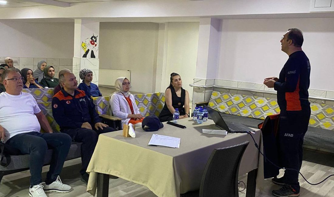 AFAD eğitmenleri tarafından Şehit