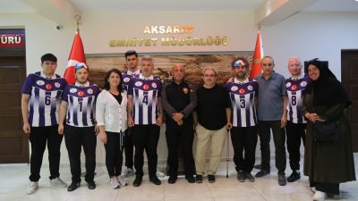 Aksaray İl Emniyet Müdürü Bekir Demir, Türkiye Görme Engelliler Spor