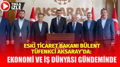 Eski Ticaret Bakanı ve AK Parti Malatya Milletvekili Bülent Tüfenkci,