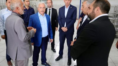 Aksaray Valisi Mehmet Ali Kumbuzoğlu, kırsal kalkınmayı desteklemek ve üretimi