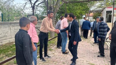 Eskil Kaymakamı Fuat Yurddaş, Filikçi ve Katrancı köylerini ziyaret ederek