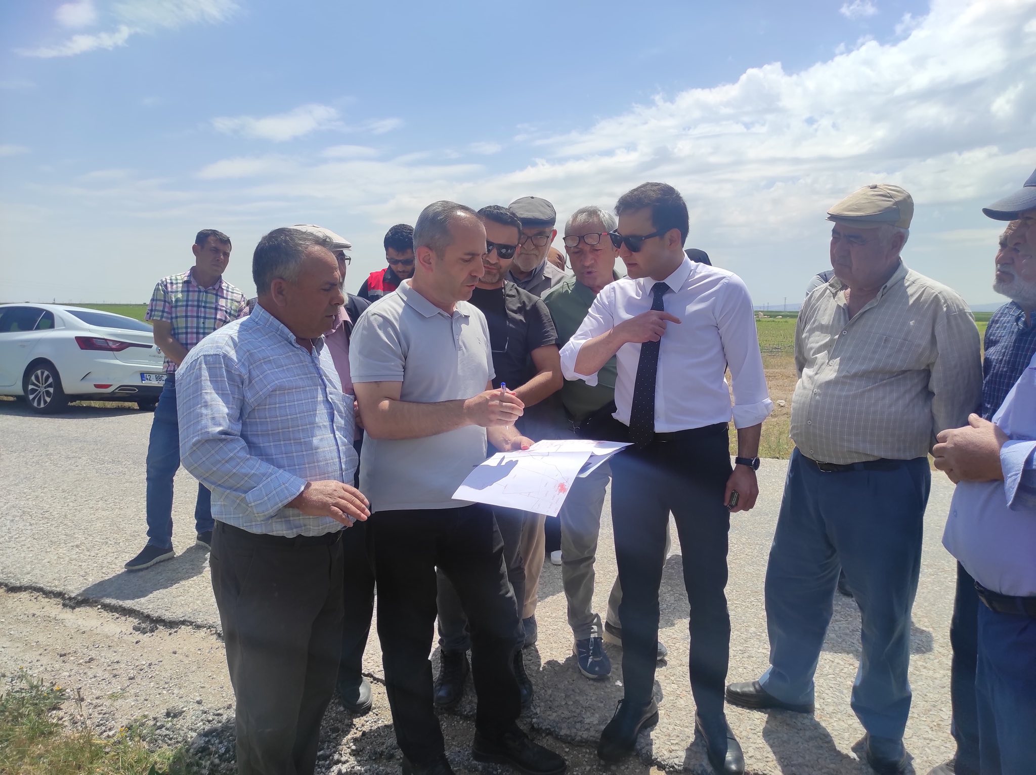 Eskil Kaymakamı Fuat Yurddaş, Filikçi Köyü ile Mimar Sinan Mahallesi