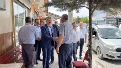 AK Parti Aksaray Milletvekili Hüseyin Altınsoy, memleketi Yenikent’i ziyaret ederek