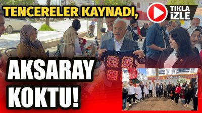 Aksaray Valiliği ve Aksaray Belediyesi öncülüğünde düzenlenen Türk Mutfağı Haftası