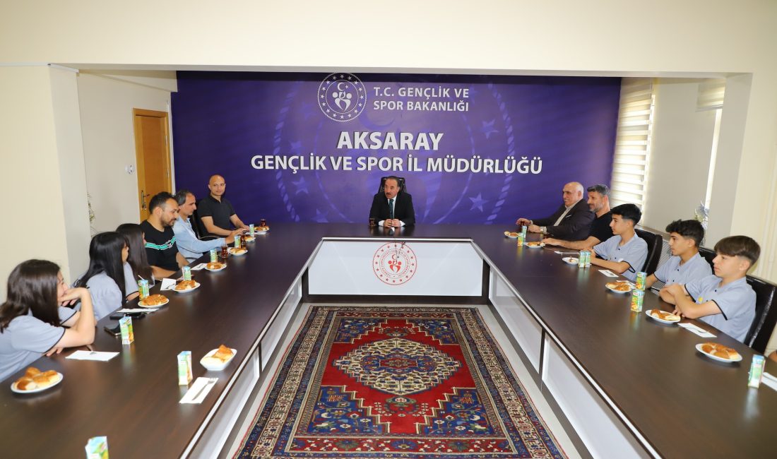 Aksaray Gençlik ve Spor İl Müdürü Aslan Yıldız, 13 Mayıs