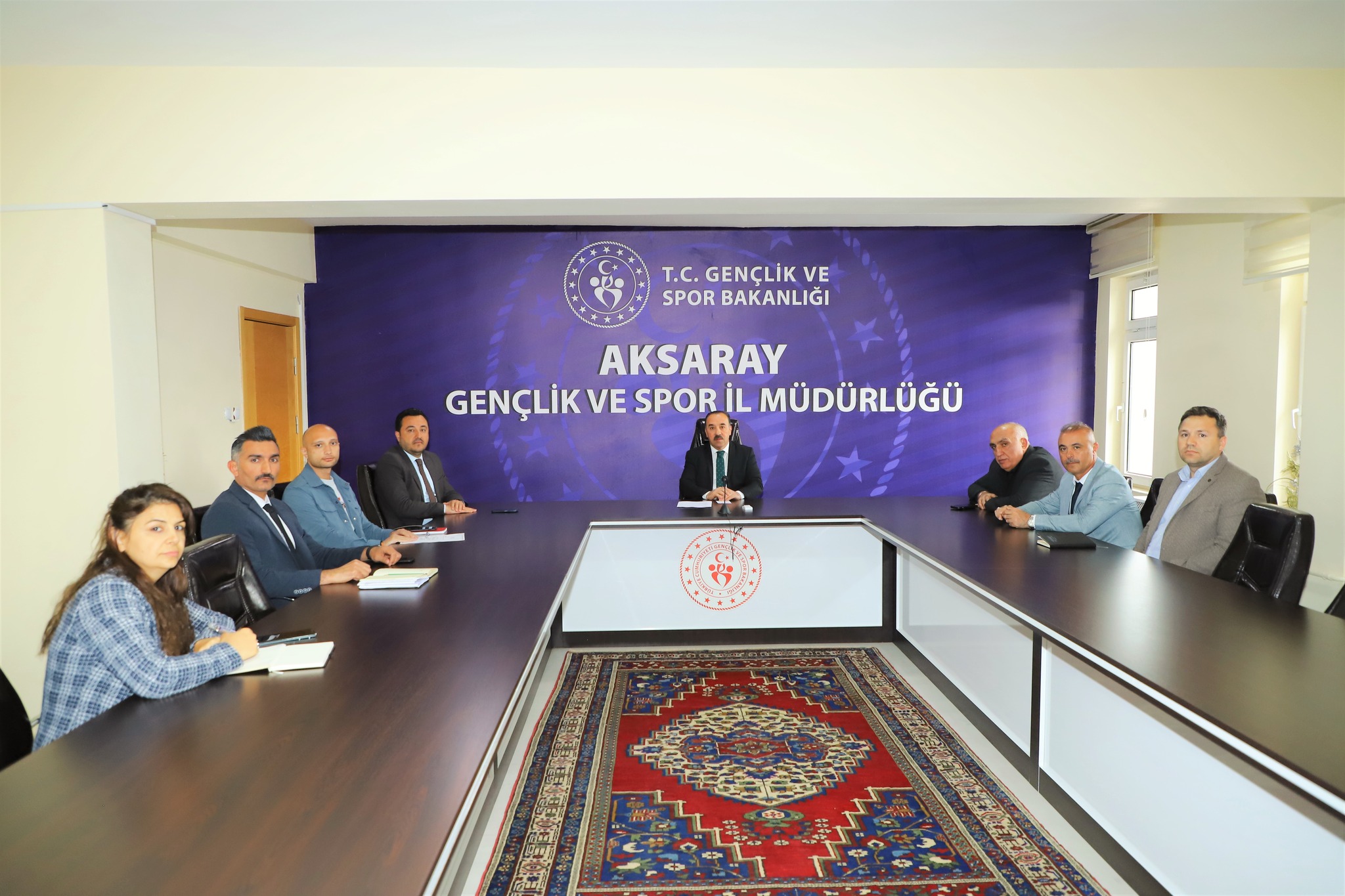 19 Mayıs etkinlikleri için Aksaray Gençlik ve Spor İl Müdürlüğü’nde planlama toplantısı