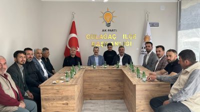 AK Parti Aksaray Milletvekili Hüseyin Altınsoy, İl Teşkilatı ile birlikte
