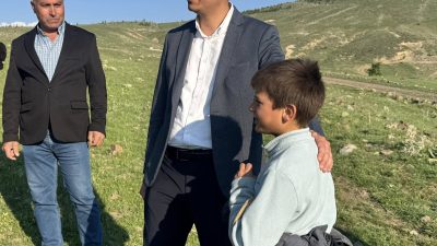 Güzelyurt Kaymakamı Muammer Yetiş, Gaziemir ve Bozcayurt köylerini ziyaret ederek