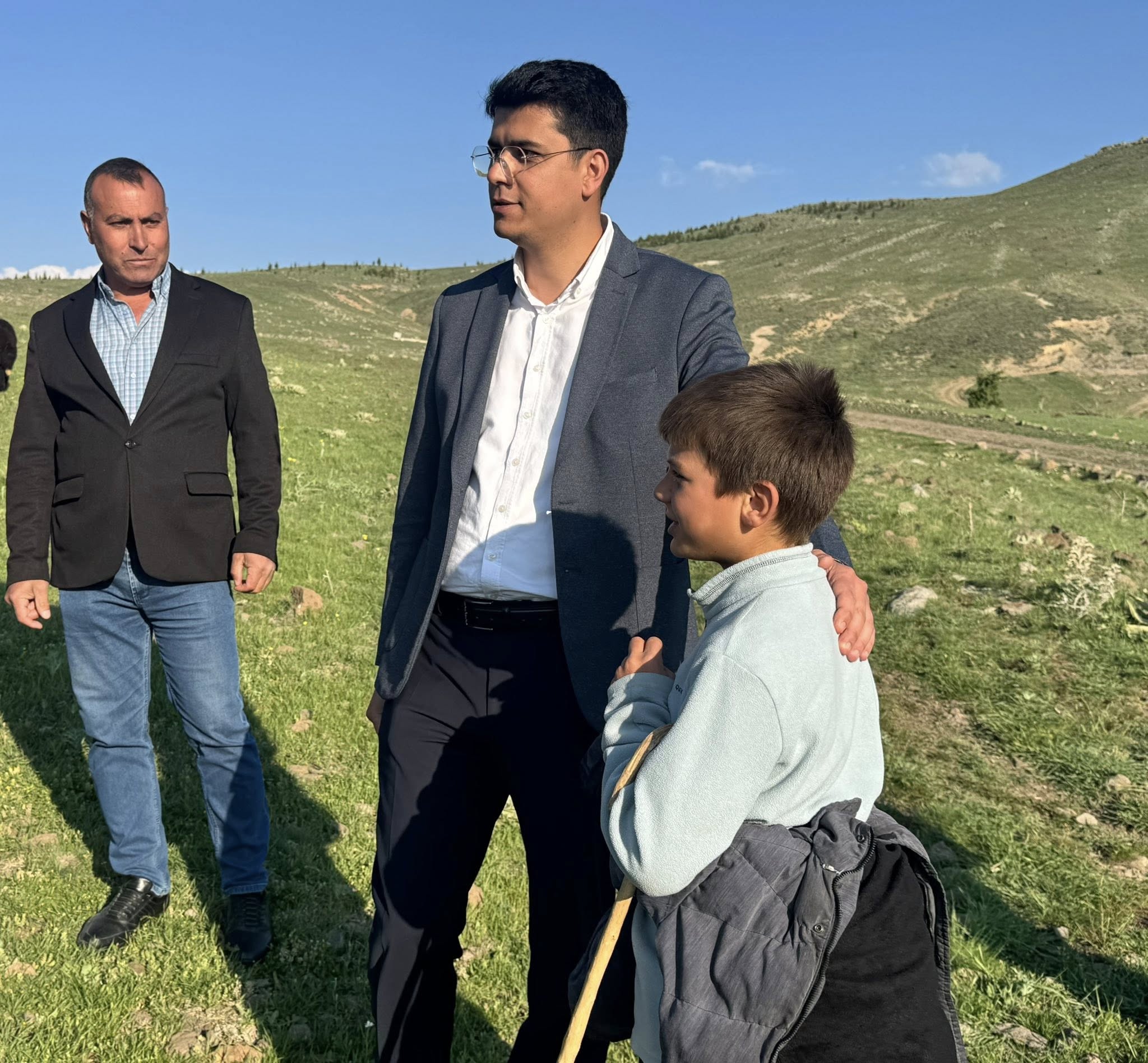 Güzelyurt Kaymakamı vatandaşların gönül kapısını çaldı