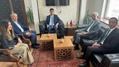 Aksaray İl Milli Eğitim Müdürü Metin Alpaslan ile Memur-Sen ve
