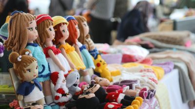 Aksaray Belediyesi’nin destekleriyle her çarşamba kurulan Hanımeli Pazarı, kadınların kendi