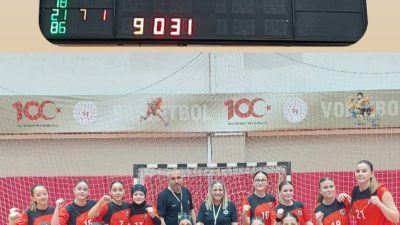 Yıldız Kızlar Hentbol Türkiye Şampiyonası’nda mücadele eden Aksaray Belediyespor, ikinci