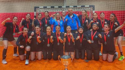 Aksaray Belediyespor Yıldız Kız Hentbol Takımı, Samsun’da düzenlenen Türkiye Şampiyonası’nda