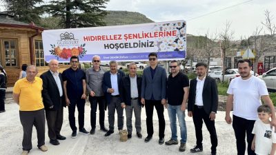 Güzelyurt Kaymakamı Muammer Yetiş, Güzelyurt Belediyesi tarafından düzenlenen Hıdırellez Şenliklerine