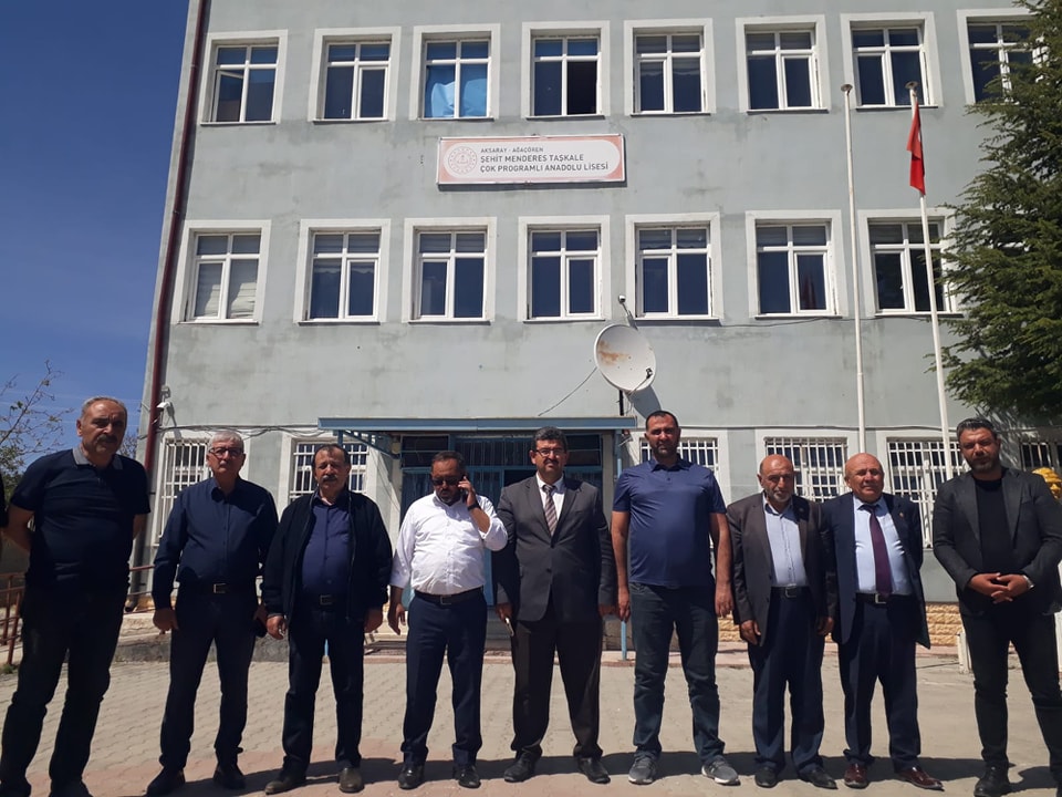 Ağaçören’de gençlik ve imar için yerinde inceleme