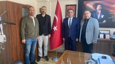 MÜSİAD Aksaray heyeti, İŞKUR İl Müdürü Mahmut Akkuş’u makamında ziyaret