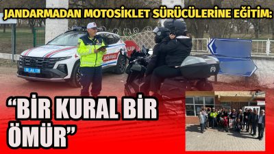 Aksaray İl Jandarma Komutanlığı, yaz aylarında artış gösteren motosiklet kazalarının