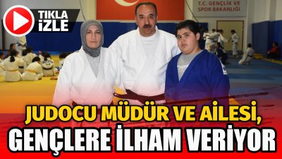 Aksaray'da "judocu müdür" olarak tanınan 47 yaşındaki Gençlik ve Spor
