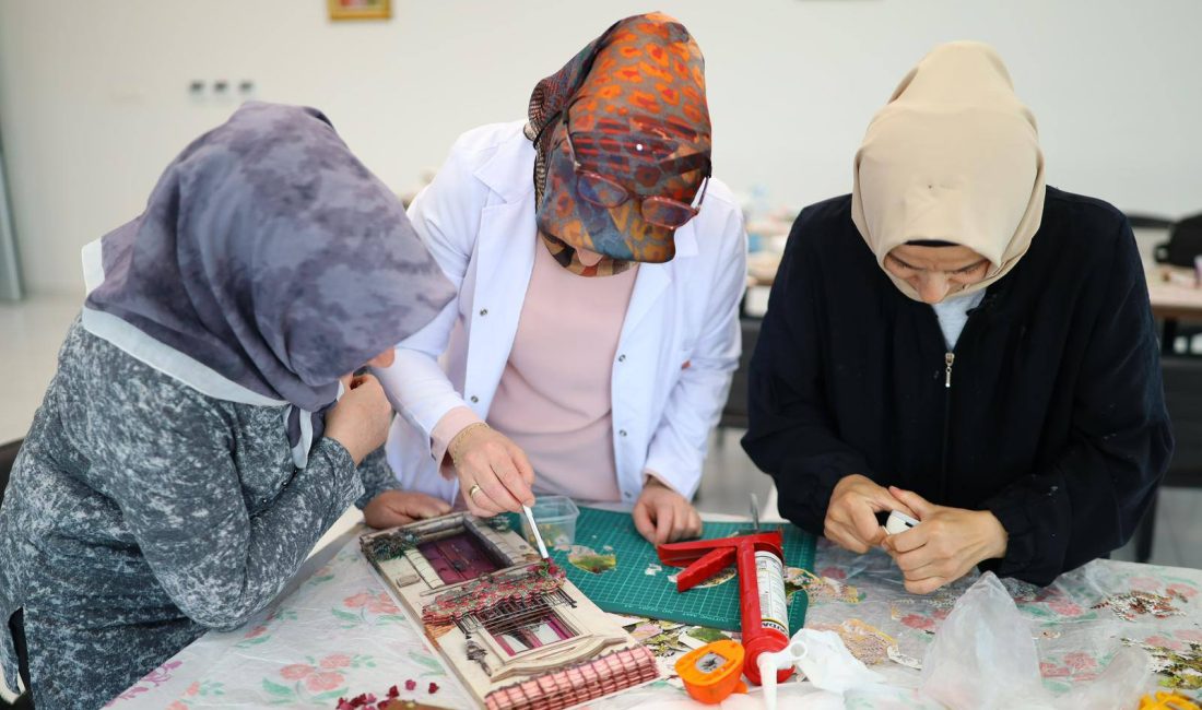 Aksaray Belediyesi’nin Kadın Aktivite Merkezleri, kadınlara sadece mesleki beceriler kazandırmakla