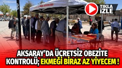 Aksaray’da dikkat çeken bir sağlık uygulaması başlatıldı. Sağlık Bakanlığı koordinasyonunda