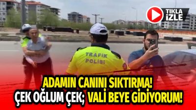 Plakasını kapattı, basına saldırdı, cenazeye gidiyorum dedi. Aksaray’da ilginç anlar