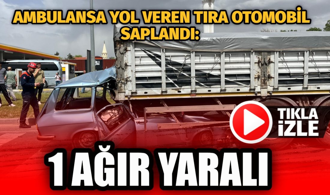 Aksaray’da meydana gelen kazada,