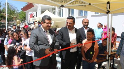 Aksaray’ın Ağaçören ilçesinde eğitim camiası ve ilçe halkı, Şehit Tunahan