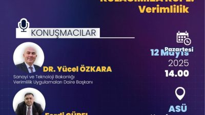 Aksaray Sanayi ve Teknoloji İl Müdürlüğü, 12 Mayıs’ta “Sanayide Yeni