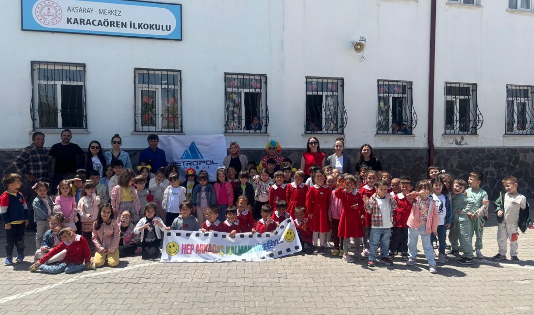 Metropol Koleji Anaokulu öğrencileri "Oyuncağım Oyuncağın Olsun Projesi" kapsamında ziyaret