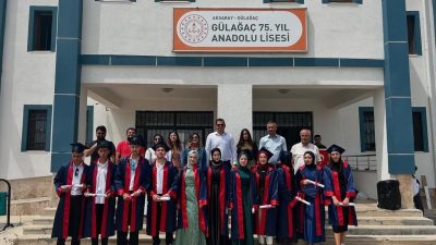 Gülağaç ilçesinde eğitim hayatına devam eden 75. Yıl Anadolu Lisesi’nde