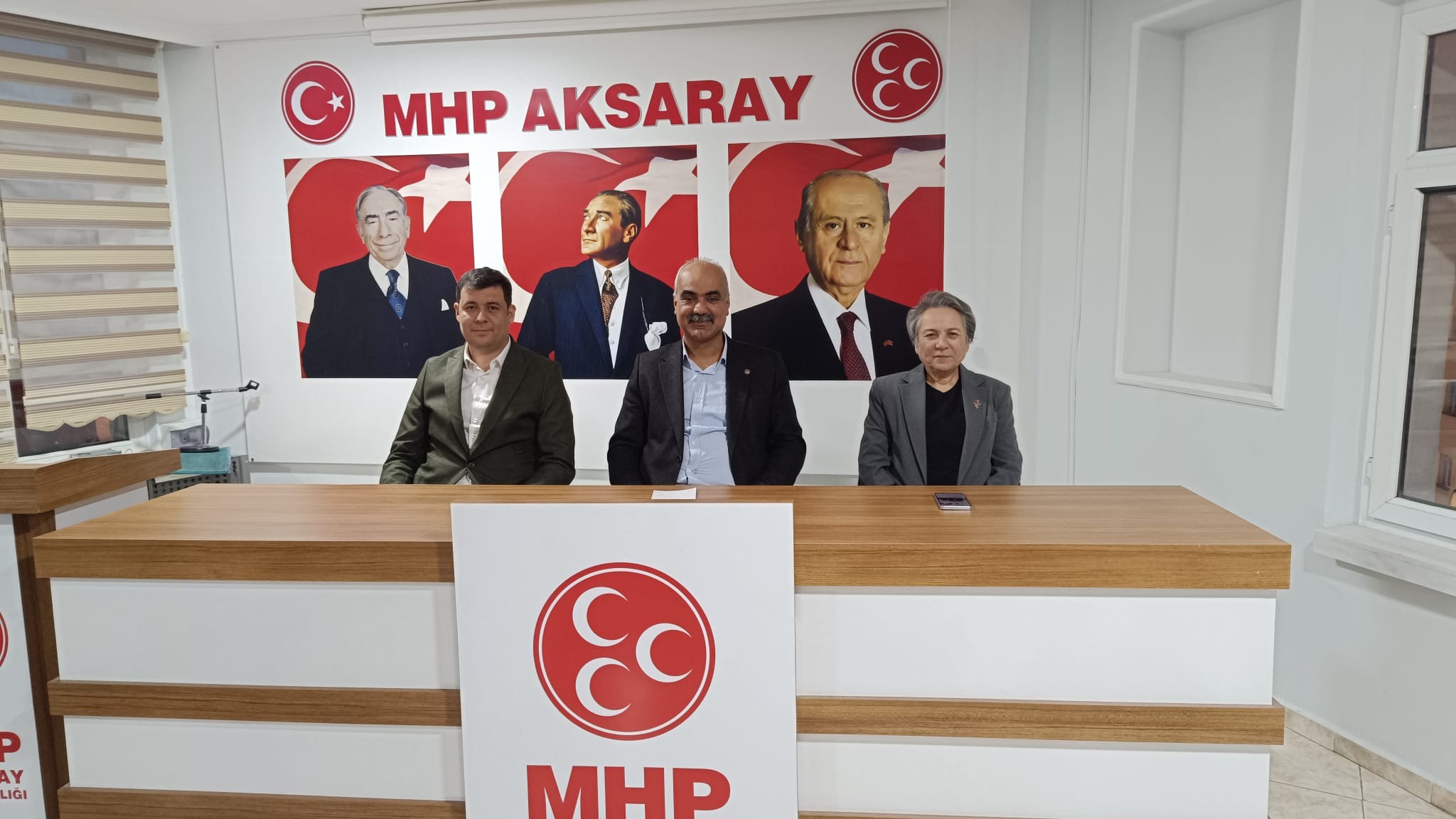 MHP Aksaray teşkilatı, aylık olağan yönetim kurulu toplantısını gerçekleştirdi