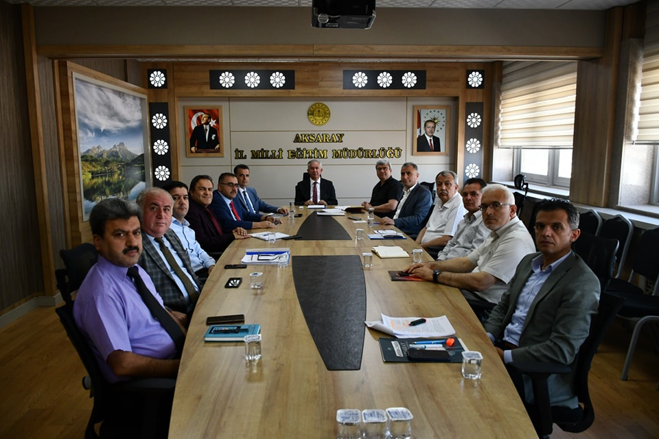 Aksaray’da eğitimde yıl sonu değerlendirmesi yapıldı