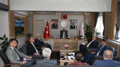 Aksaray İl Millî Eğitim Müdürü Metin Alpaslan başkanlığında, birim amirlerinin