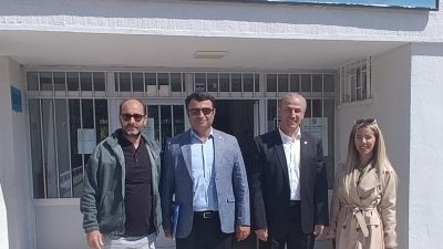 Eğitim-Bir-Sen Aksaray Şube Başkanı Murat Görmez, sendikal çalışmalar kapsamında Şehit
