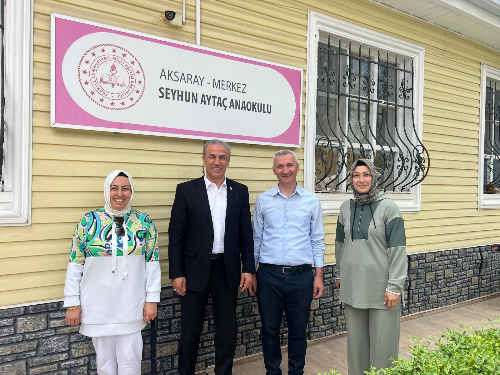 Eğitim-Bir-Sen Aksaray Şube Başkanı Görmez’den okullara ziyaret