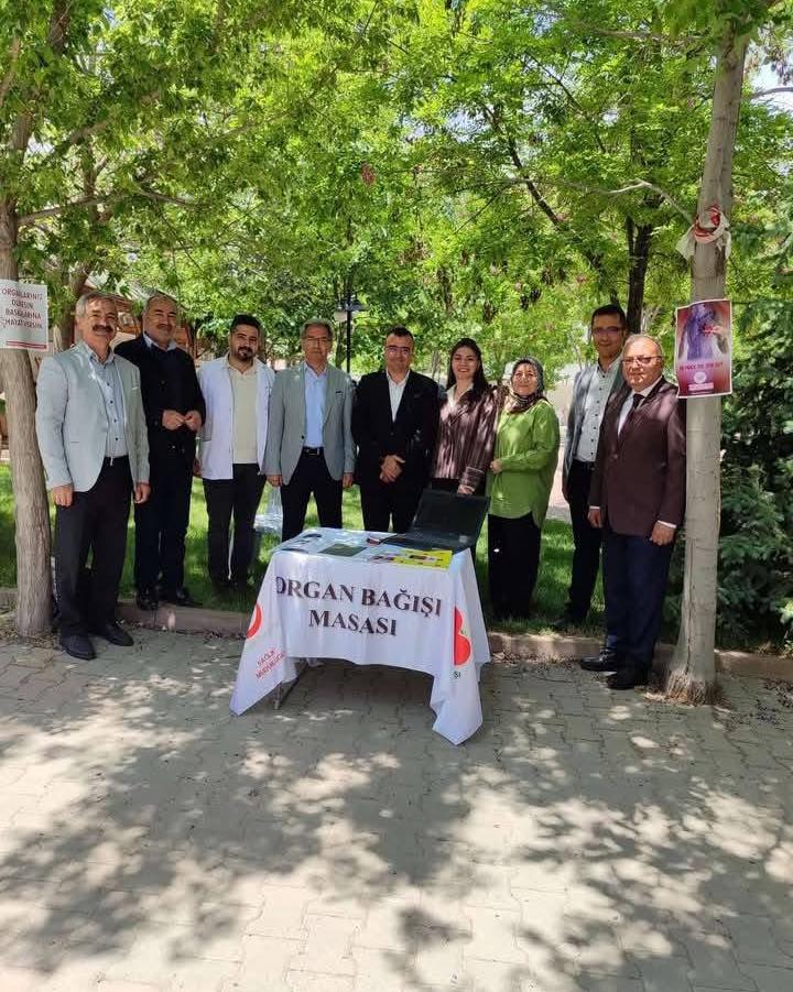 Ortaköy Devlet Hastanesi ve Ortaköy İlçe Sağlık Müdürlüğü, organ bağışının