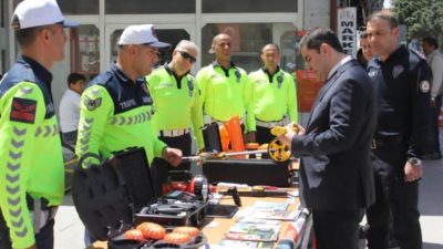 Trafik Haftası etkinlikleri kapsamında İlçe Jandarma Komutanlığı ve Emniyet Müdürlüğü
